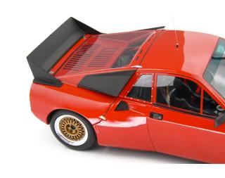 Lancia Rally SE-037 0001/B Prototipo 1980 Rosso Laudoracing 1:18 Resinemodell (Türen, Motorhaube... nicht zu öffnen!)